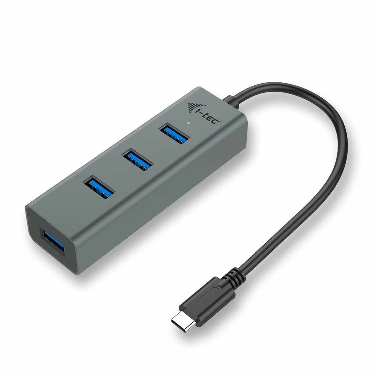 USB-HUB i-Tec C31HUBMETAL403 USB x 4 Grå - 7