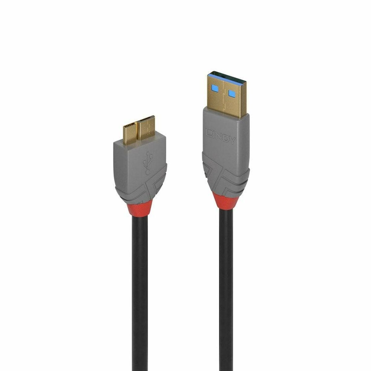 USB-kabel LINDY 36768 Svart 3 m