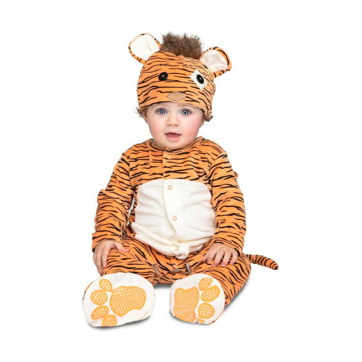 Maskeraddräkt bebis My Other Me Tiger Brun