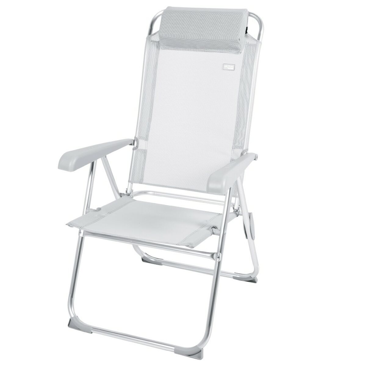 Hopfällbar Stol Aktive Liggande Grå 44 x 101 x 55 cm