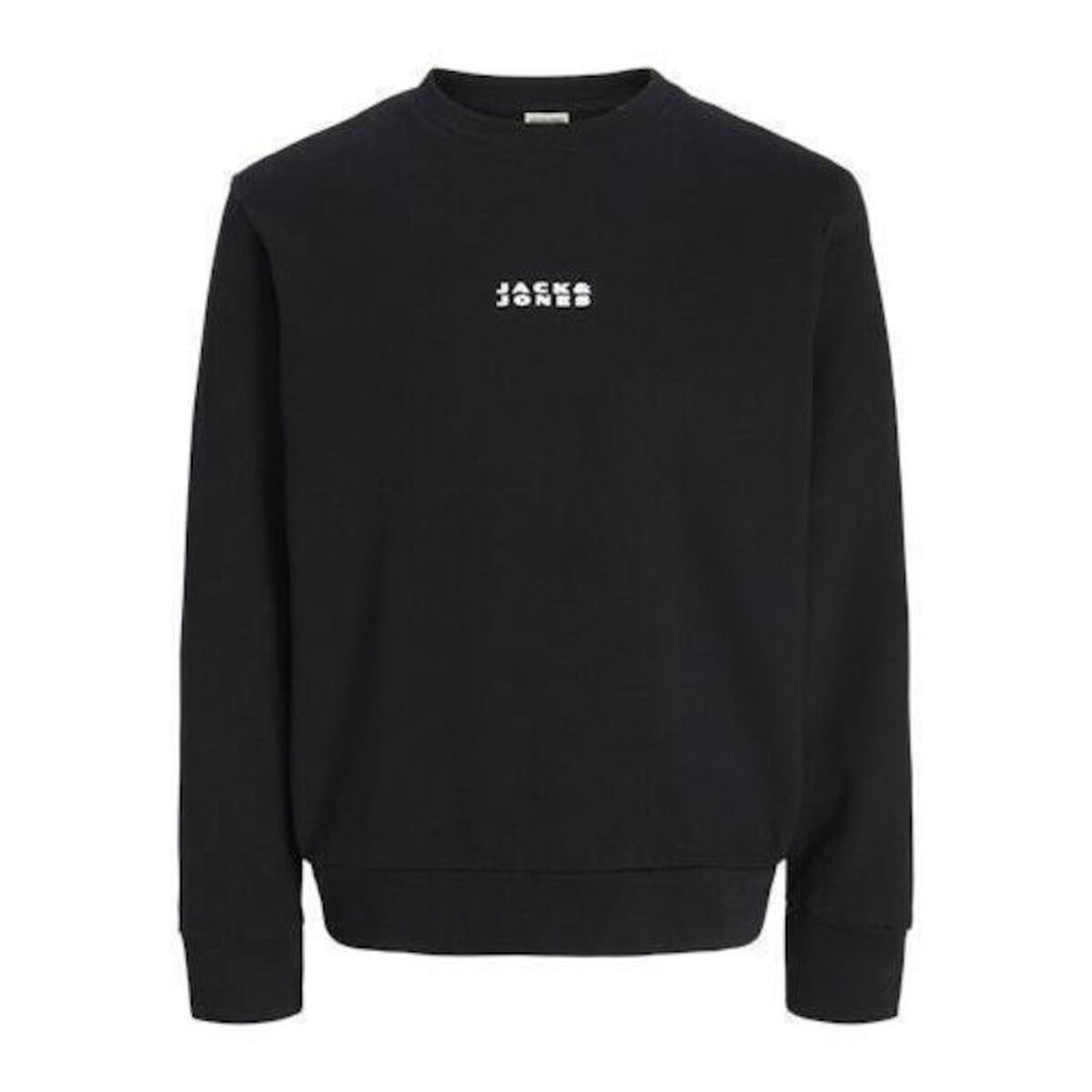 Tröja utan huva Herr Jack & Jones JCOSTANCE SWEAT CREW NECK 12282821 Svart