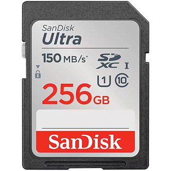 SD Minneskort SanDisk Ultra 256 GB