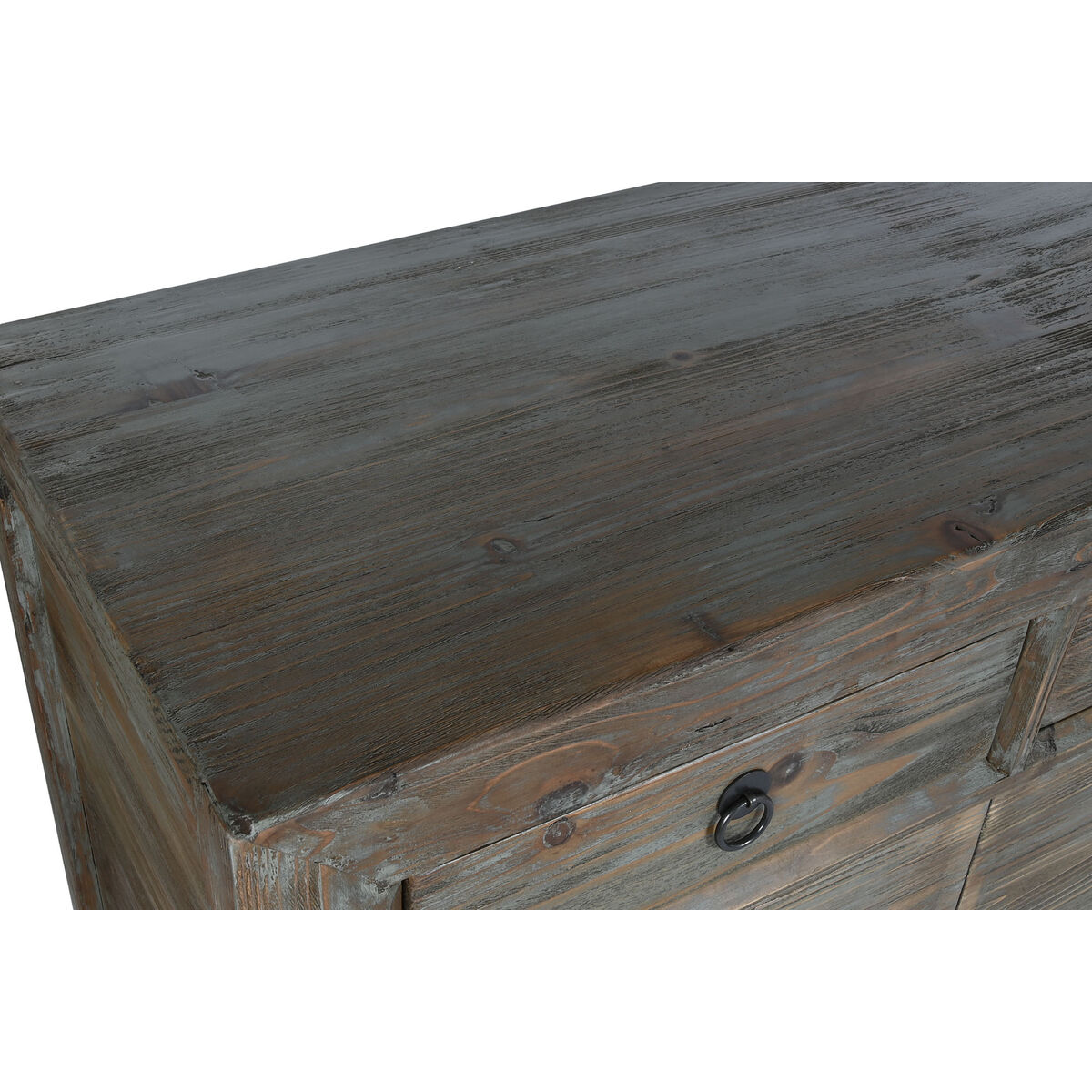 Skänk Home ESPRIT Brun Naturell 200 x 48 x 90 cm - 2