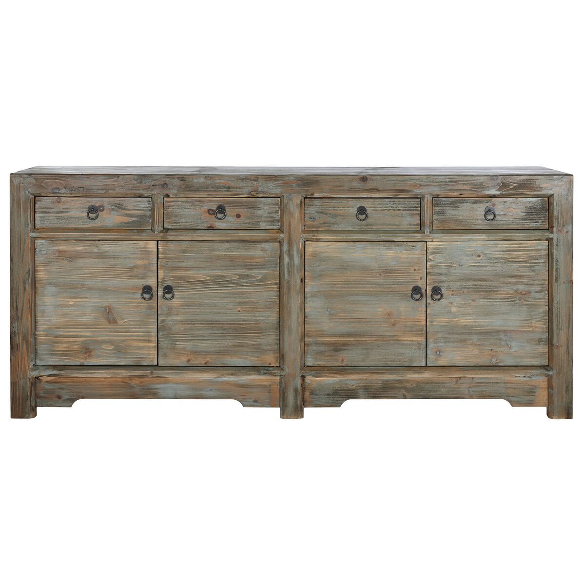 Skänk Home ESPRIT Brun Naturell 200 x 48 x 90 cm - 8