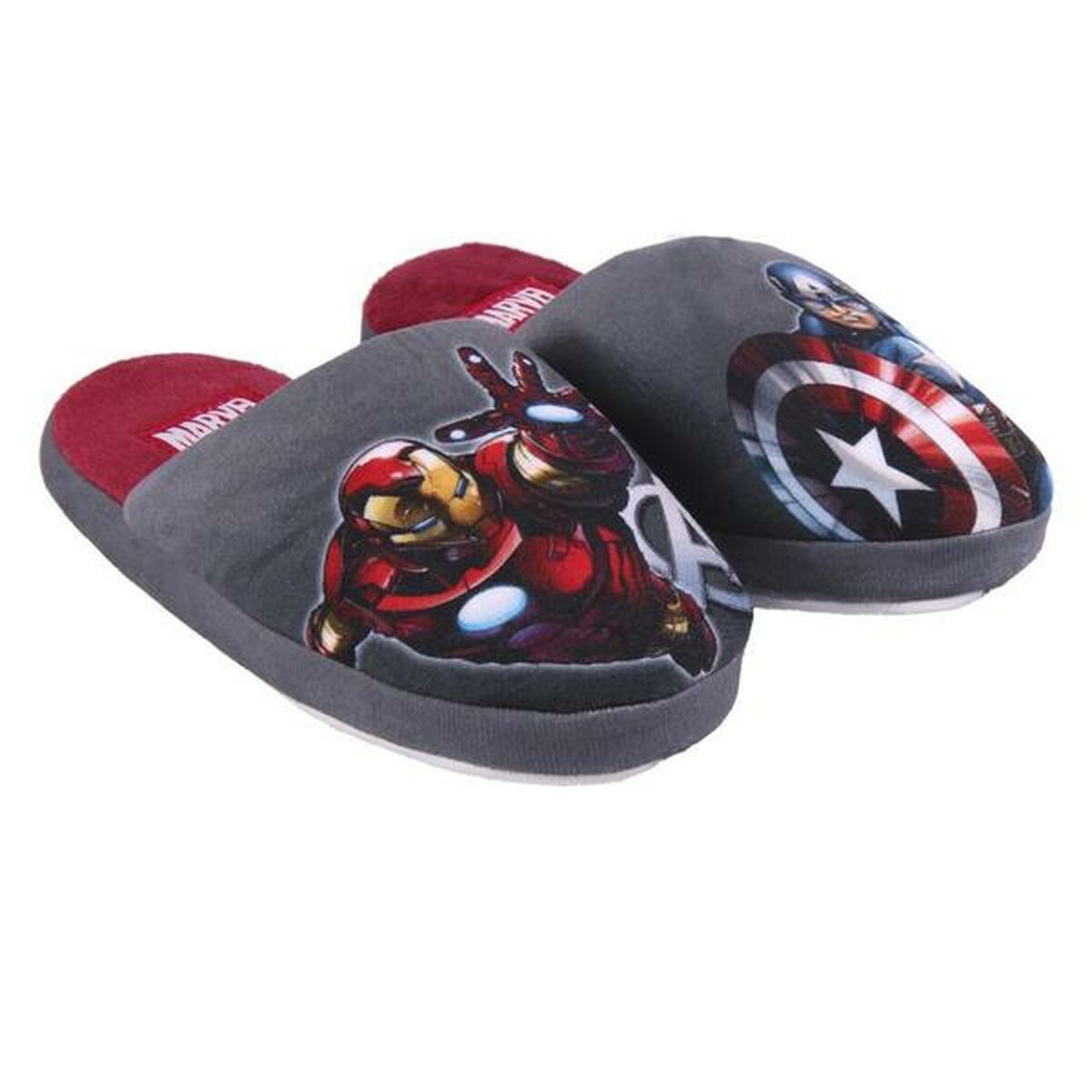 Hustofflor The Avengers Grå - 2