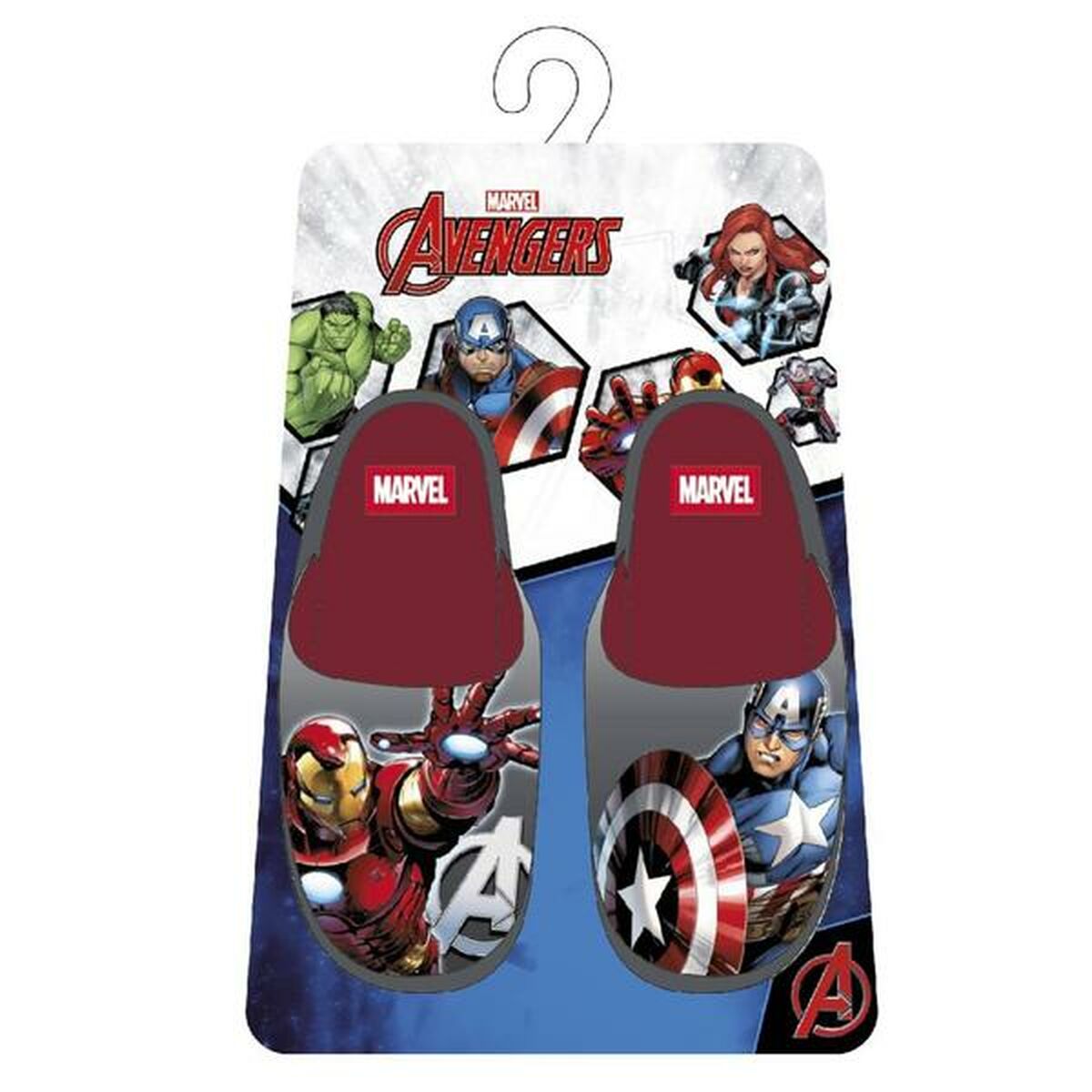 Hustofflor The Avengers Grå - 4