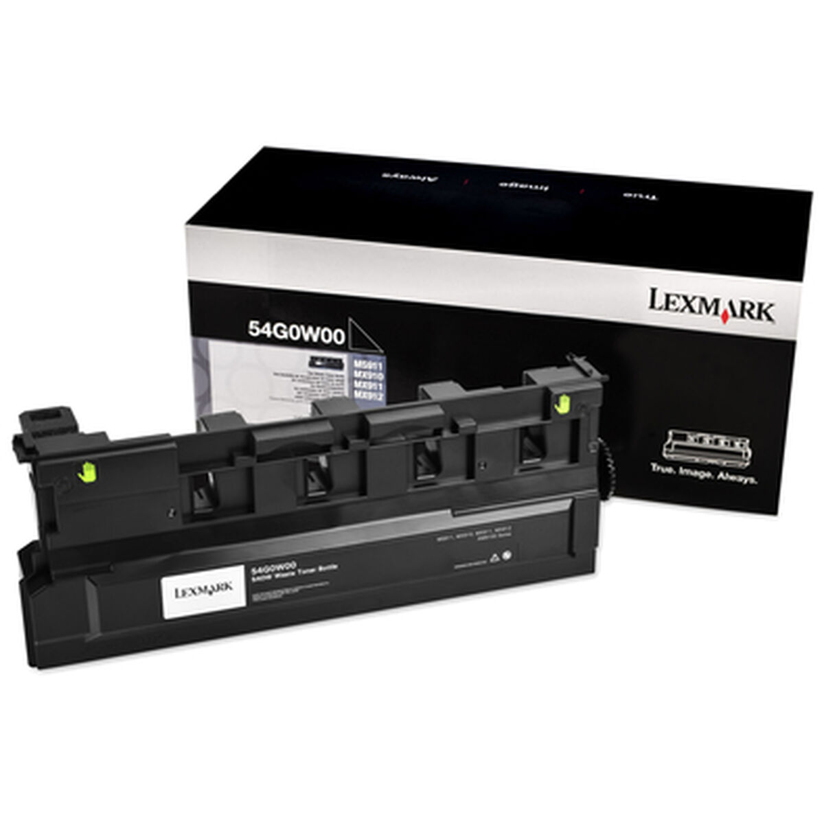 Toner Lexmark 54G0W00 Svart