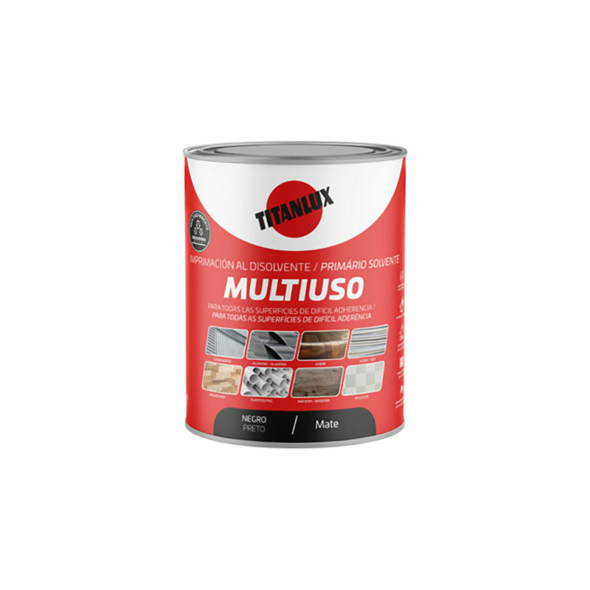 Grundfärg Titanlux Svart Matt 750 ml