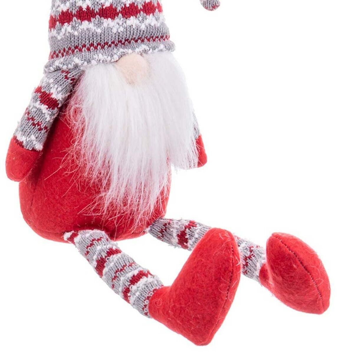 Julgranskula Röd Multicolour Sand Tyg 60 cm - 8