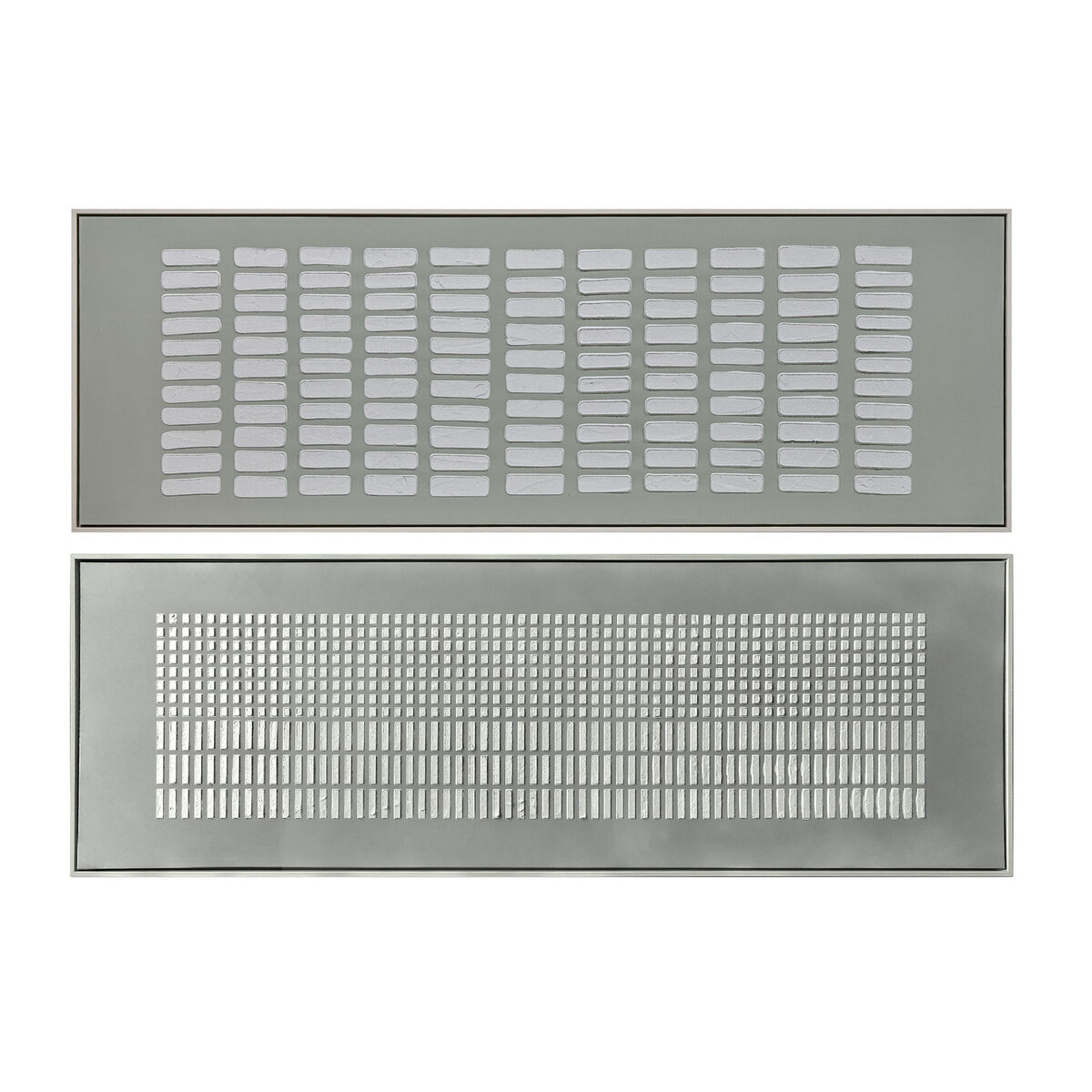 Kanvas Home ESPRIT Vit Grön Modern Urban 183 X 4 X 63 CM (2 antal)