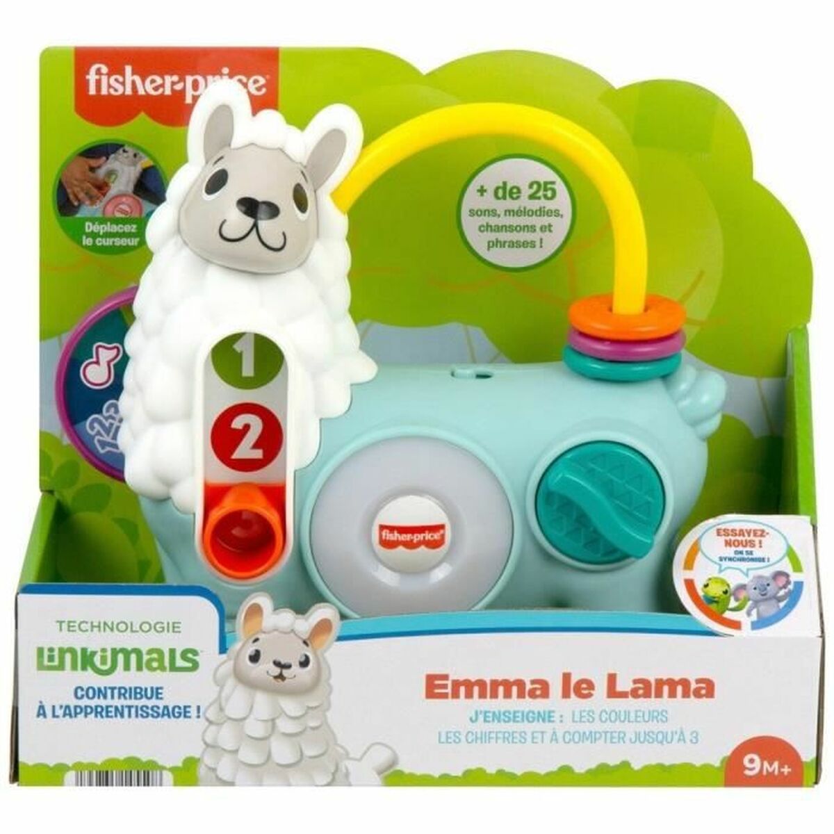 Interaktivt Husdjur Fisher Price Emma Le Lama - 3