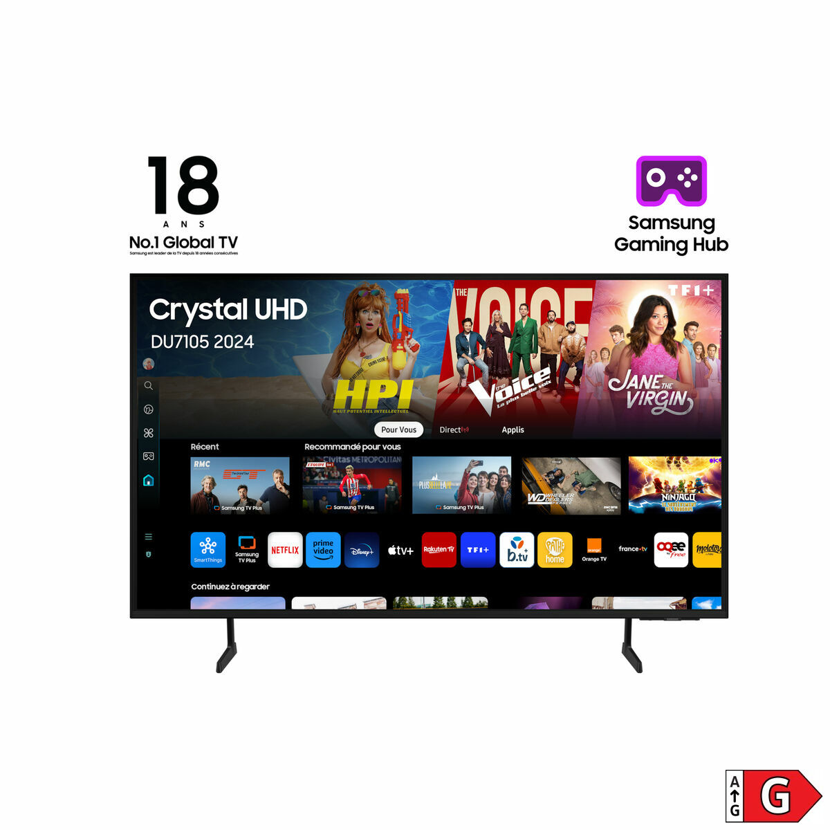 Smart TV Samsung TU85DU7105KX 85 75" 85" 4K Ultra HD LED HDR - 2