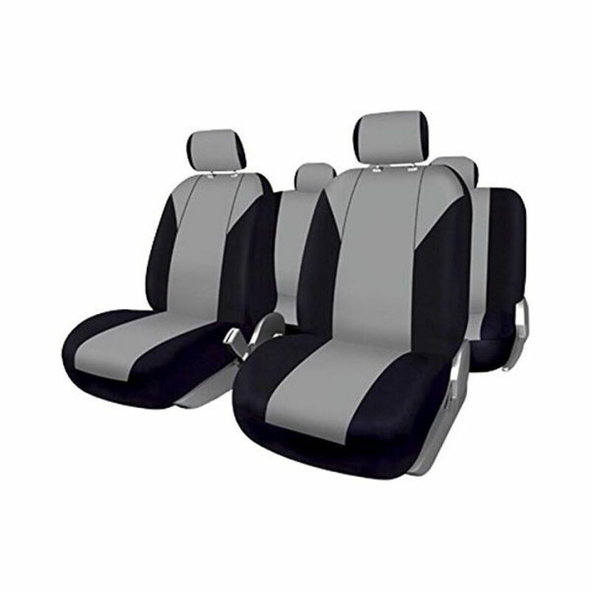 Uppsättning av sätesöverdrag BC Corona FUK10413 Grå (11 pcs) - 2