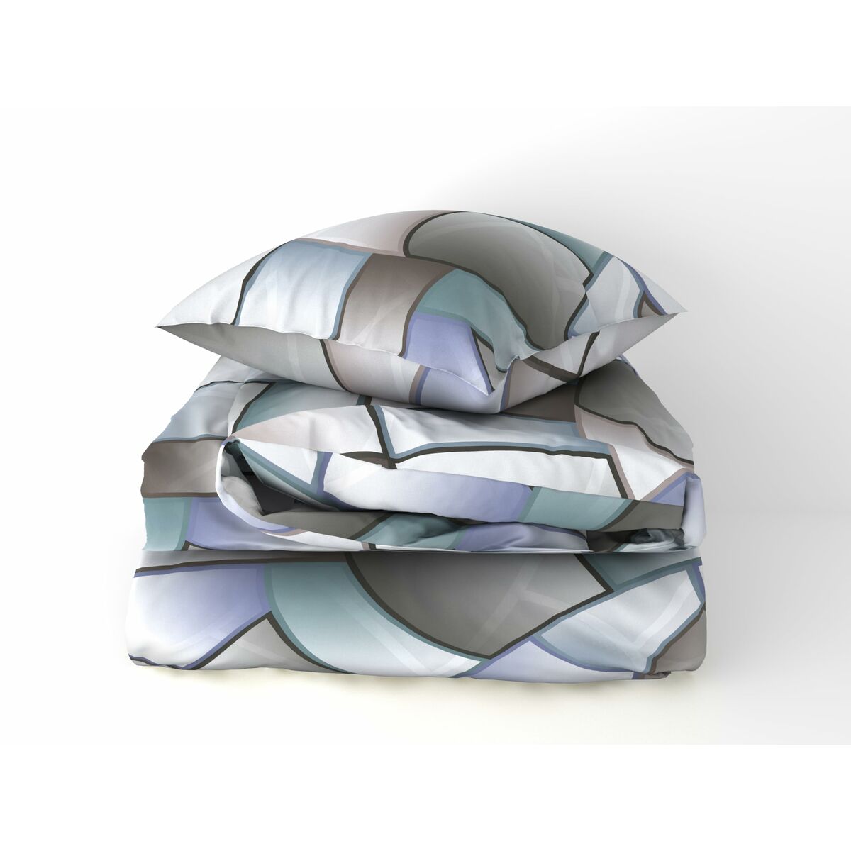 Påslakan Pierre Cardin Lucas Grå 144 Trådar 220 x 230 cm - 4