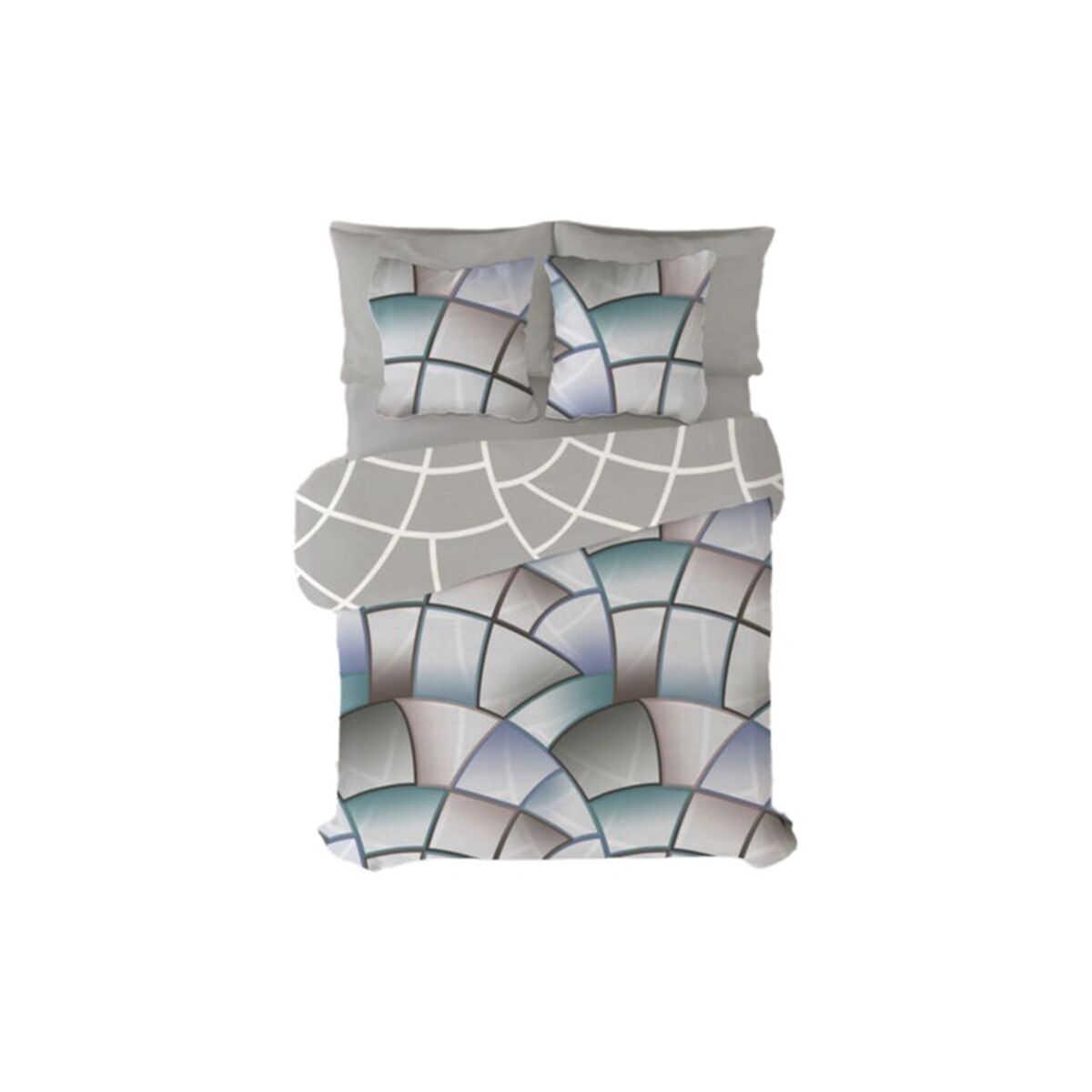 Påslakan Pierre Cardin Lucas Grå 144 Trådar 220 x 230 cm