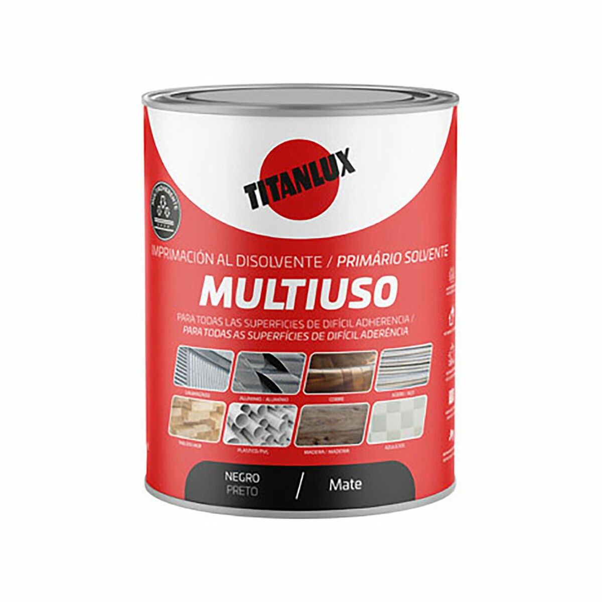 Grundfärg Titanlux Svart Matt 250 ml