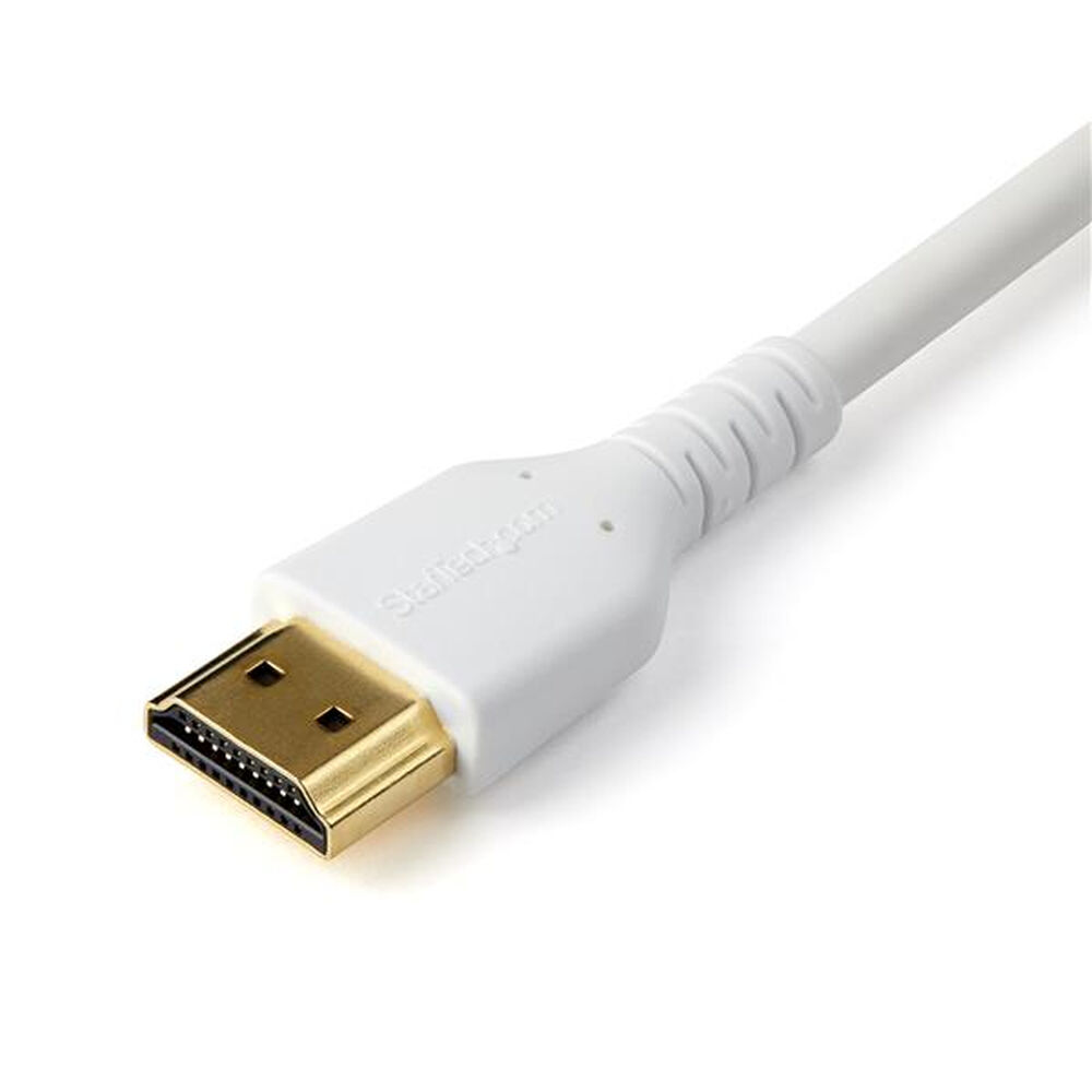 Kabel HDMI Startech RHDMM1MPW            4K Ultra HD 1 m Vit - 4
