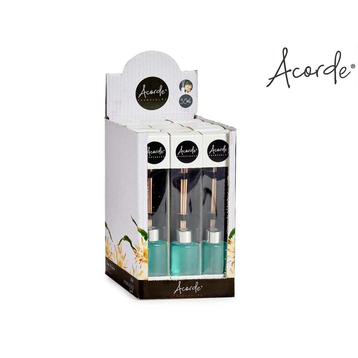 Parfympinnar Acorde Klädhängare 30 ml (12 antal) - 5