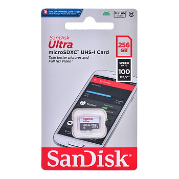 Micro-SD kort SanDisk SDSQUNR-256G-GN3MN 256 GB