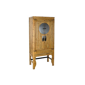 Skåp DKD Home Decor Naturell Metall Gran 85 x 44 x 194 cm