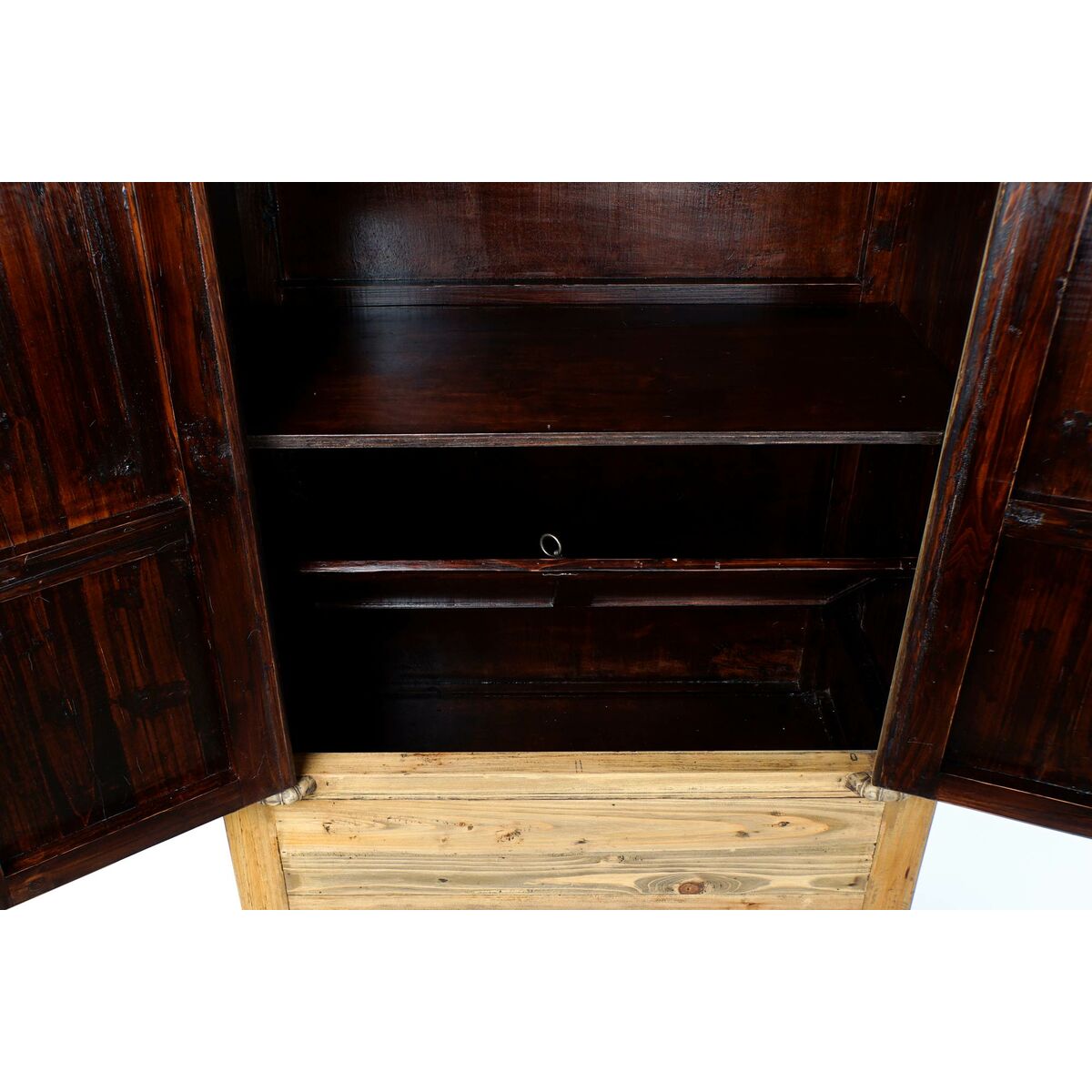 Skåp DKD Home Decor Naturell Metall Gran 85 x 44 x 194 cm - 2