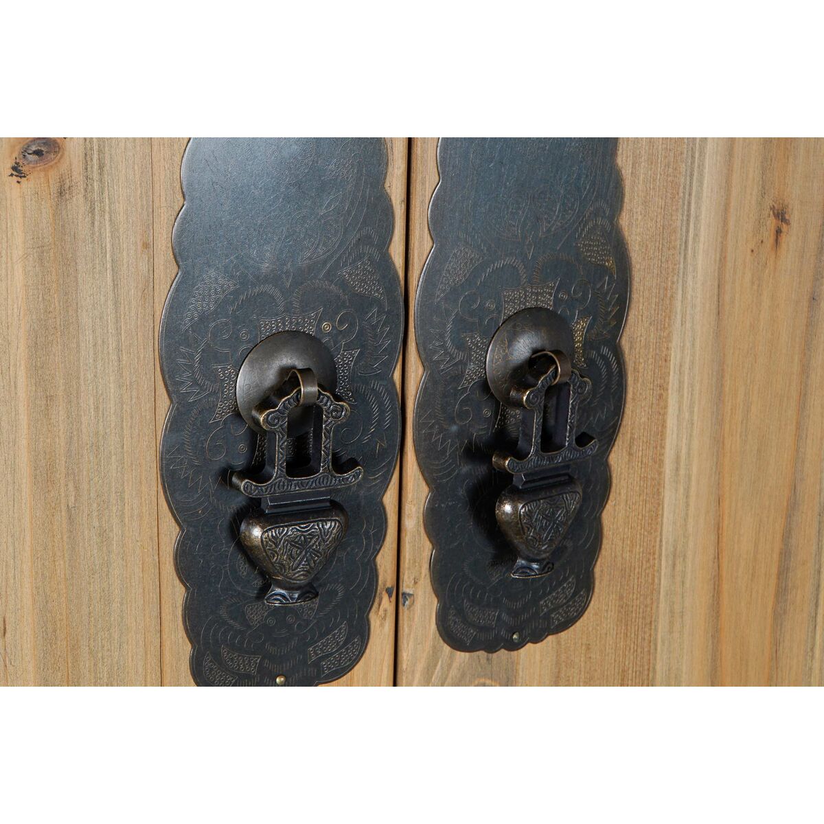 Skåp DKD Home Decor Naturell Metall Gran 85 x 44 x 194 cm - 6