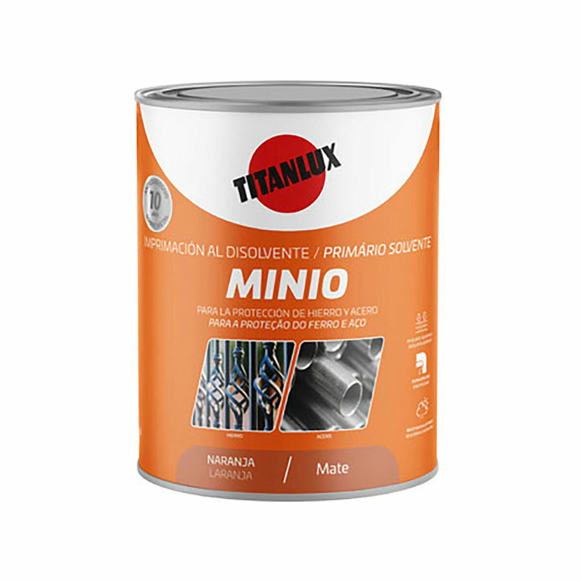 Grundfärg Titanlux Orange Matt 750 ml