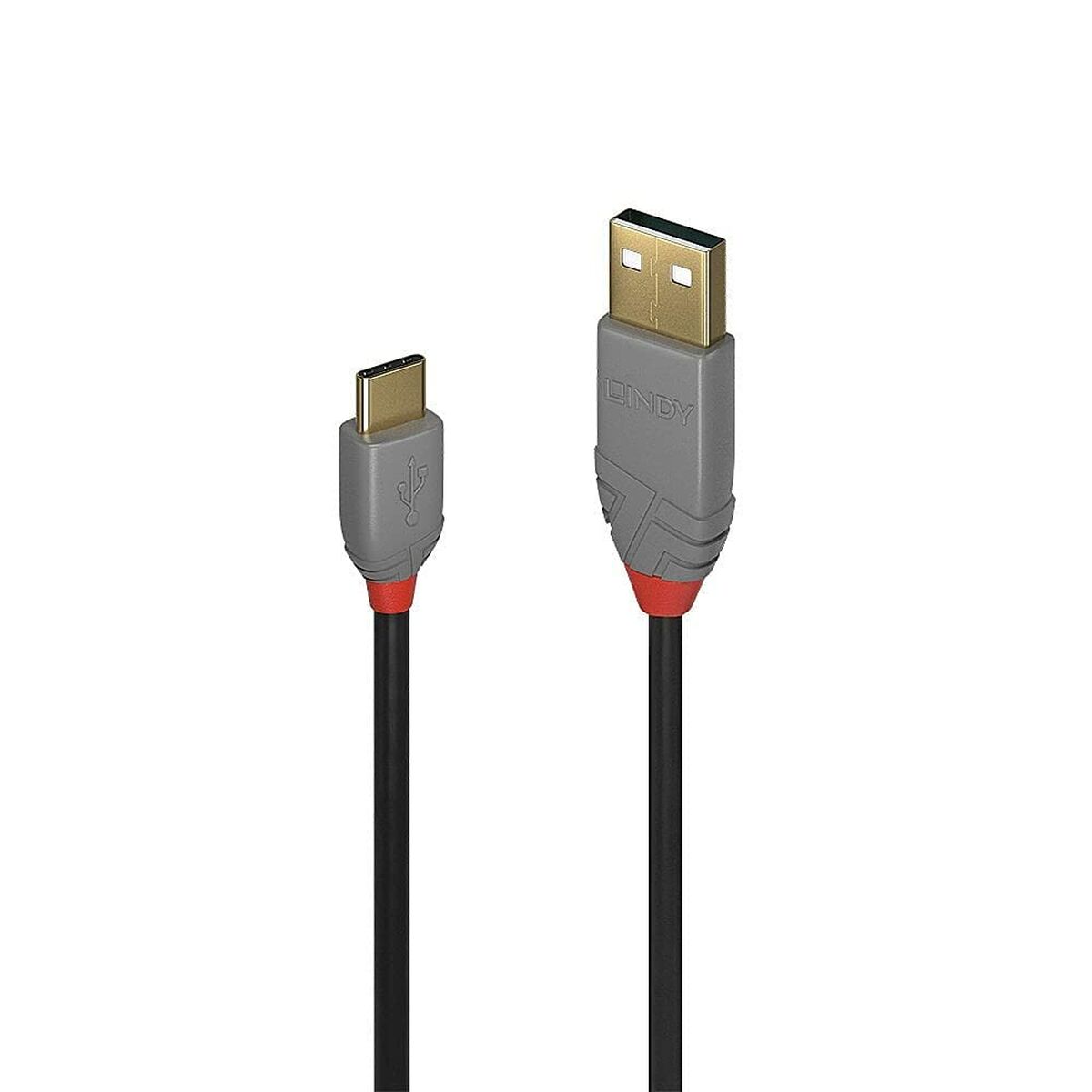 USB A till USB C Kabel LINDY 36888 Svart 3 m - 2