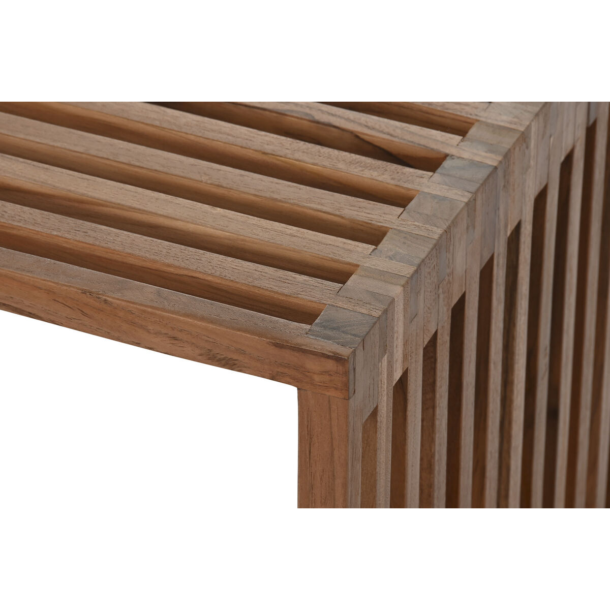 2-bordsset Home ESPRIT Naturell teakträ 116 x 60 x 46 cm - 4