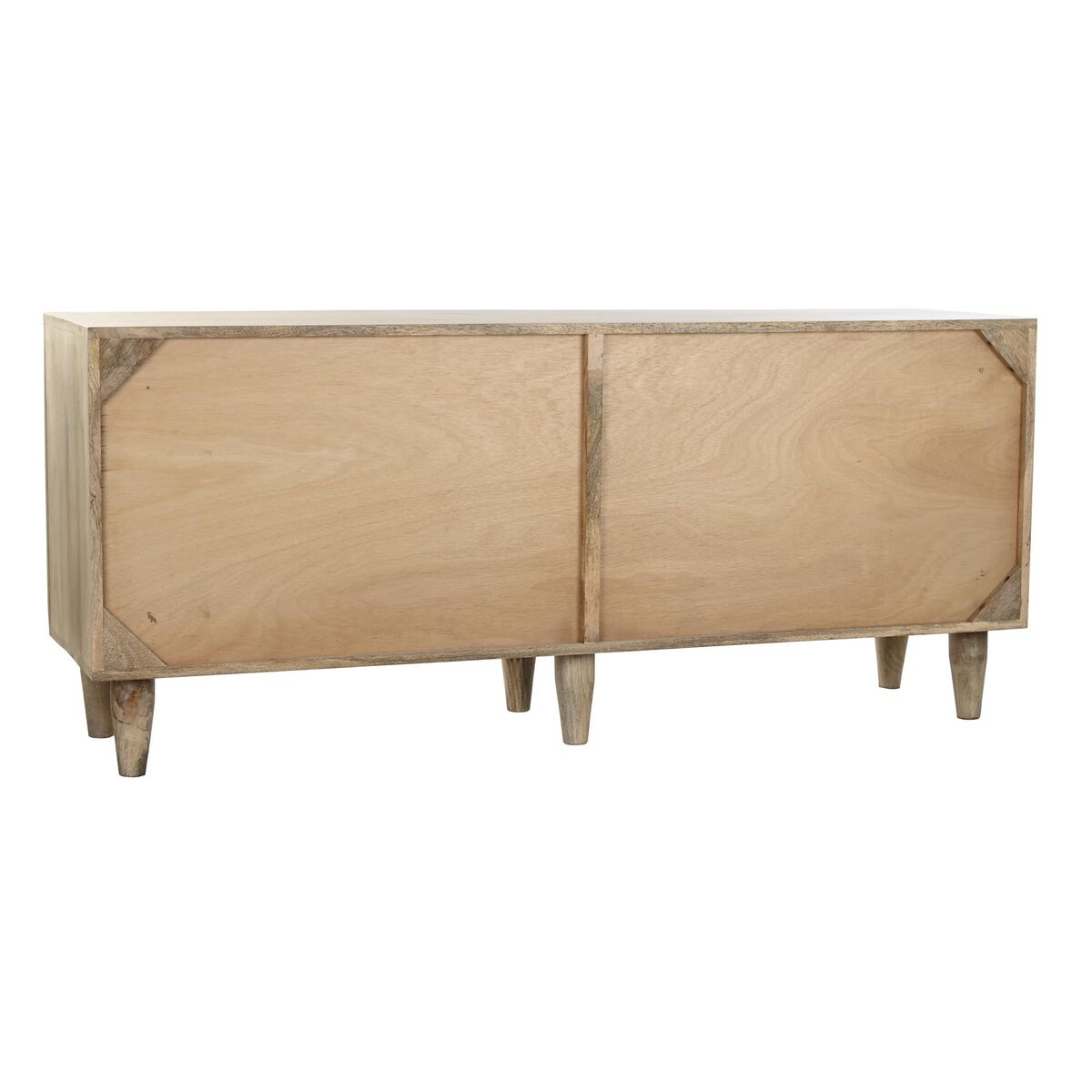 Skänk DKD Home Decor Brun Naturell Rattan Mangoträ 150 x 40 x 65 cm - 2