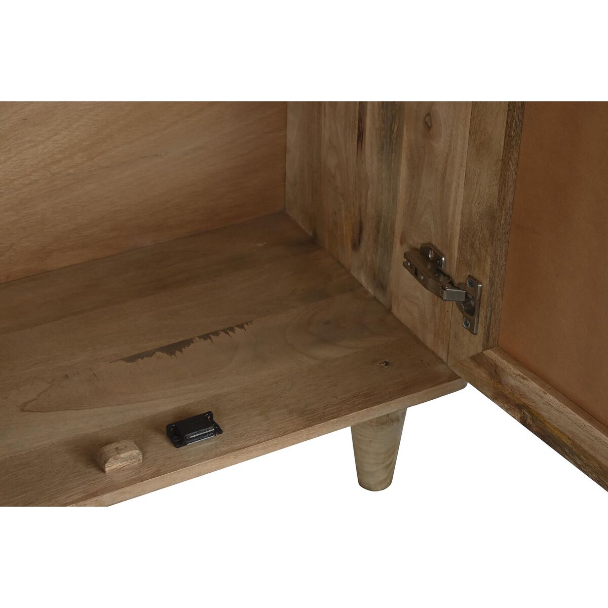 Skänk DKD Home Decor Brun Naturell Rattan Mangoträ 150 x 40 x 65 cm - 4