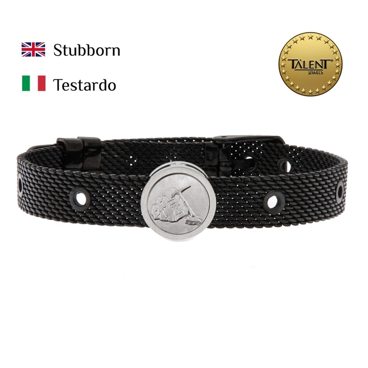 Unisexarmband Stubborn Talent Jewels TJA-5-11-03-2-235 Svart - 2