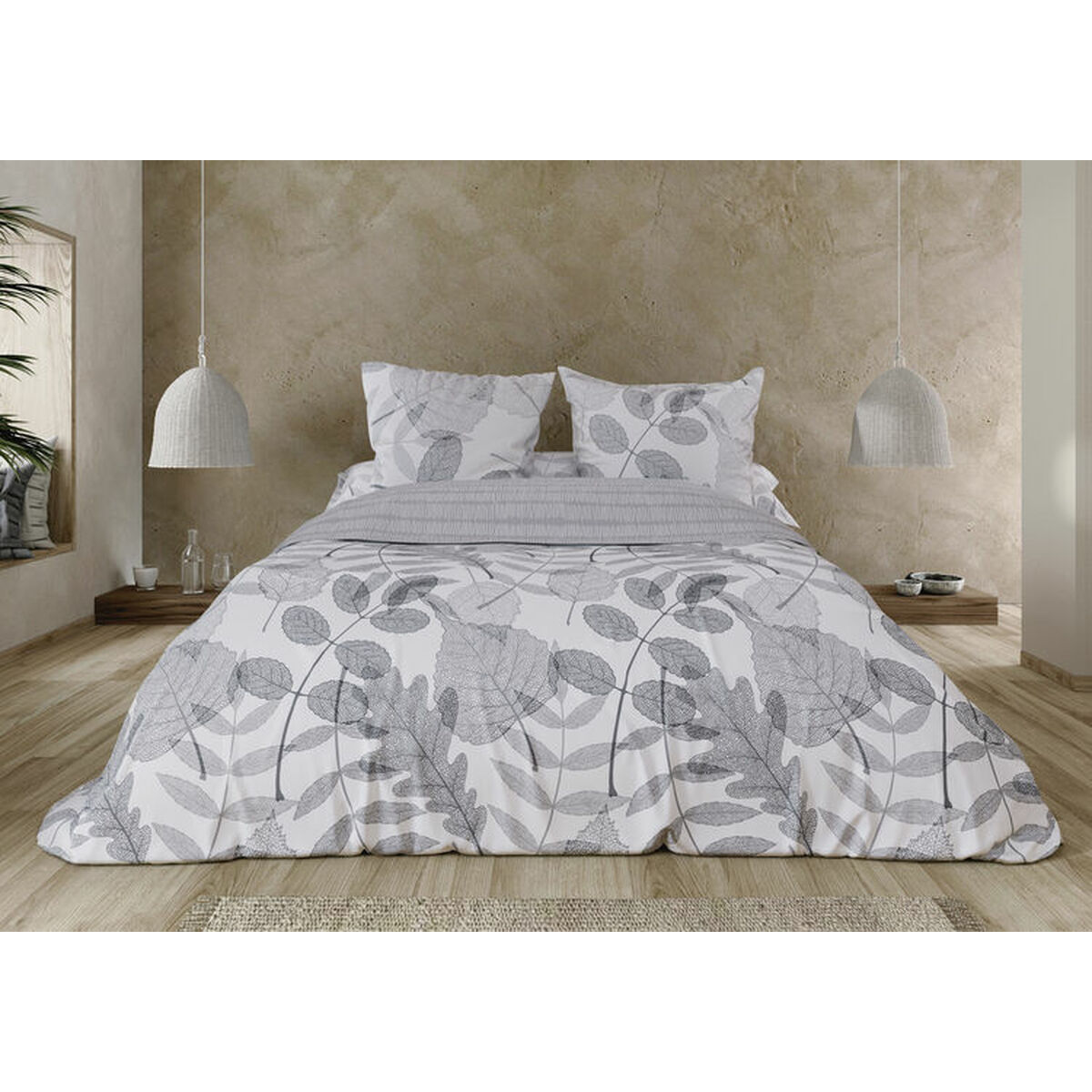 Påslakan Pierre Cardin Nestor Brun 144 Trådar 220 x 230 cm - 2