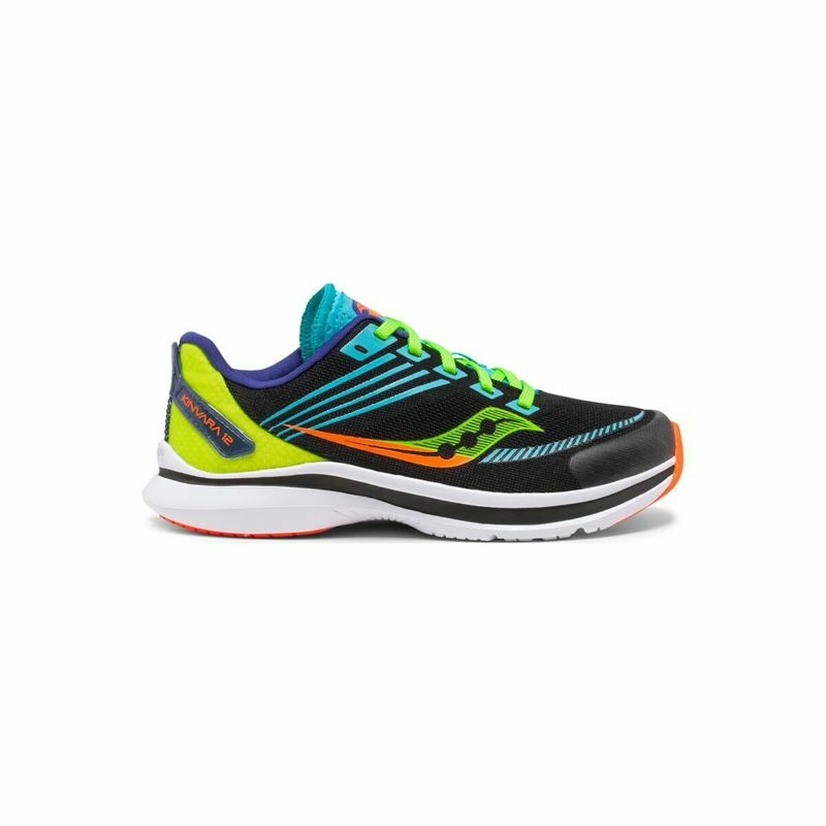 Löparskor, Barn Saucony Kinvara 12 JR Svart - 2