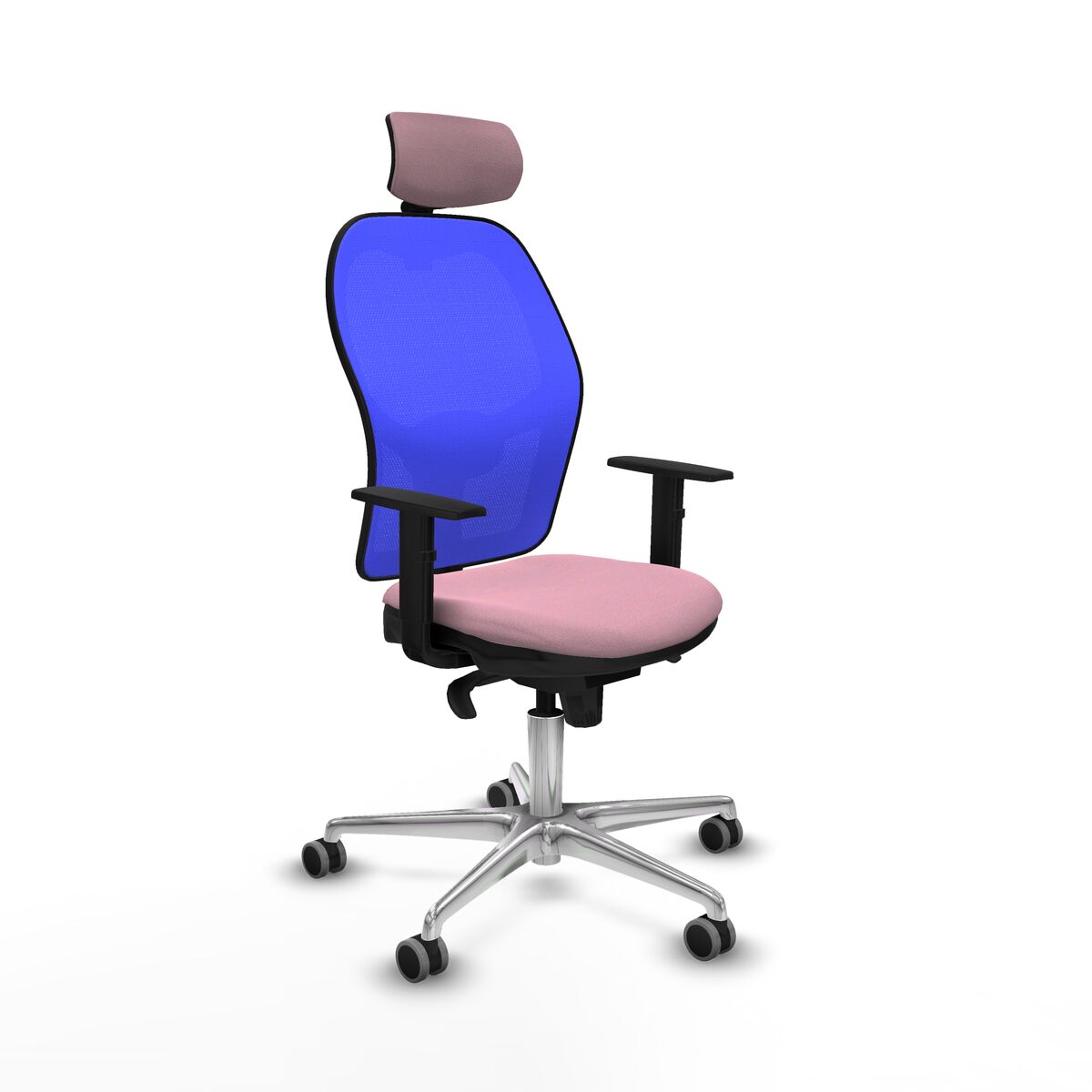 Kontorsstol med nackstöd Piqueras y Crespo 1D086G2 Rosa