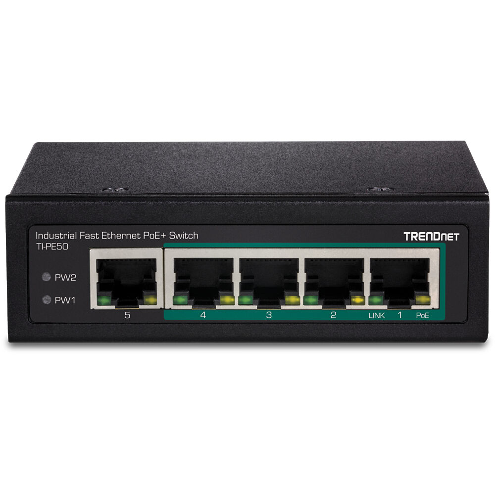 Switch Trendnet TI-PE50 1 Gbps - 2