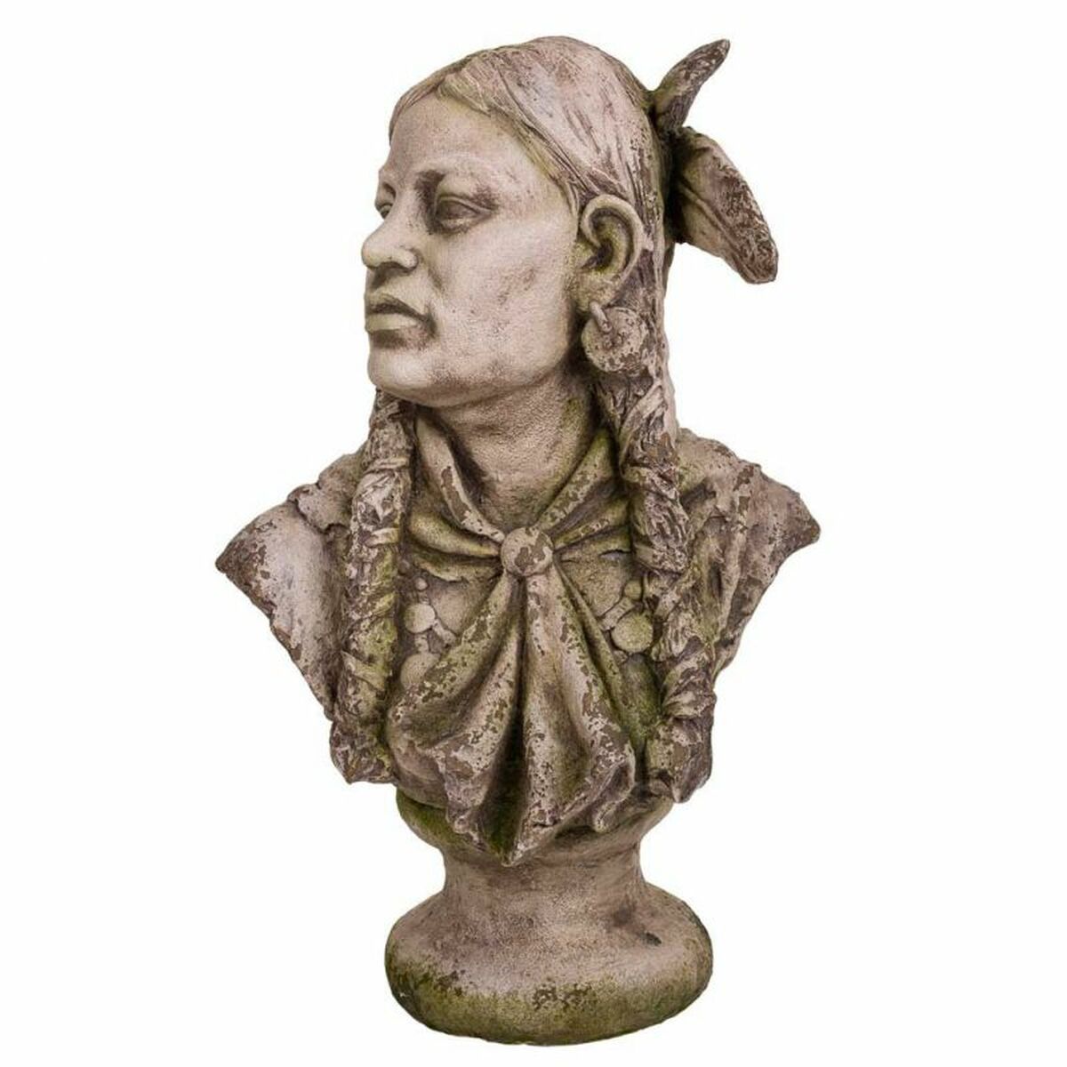 Byst Alexandra House Living Glasfiber Magnesium Kvinna American Indian 33 x 70 x 45 cm - 2