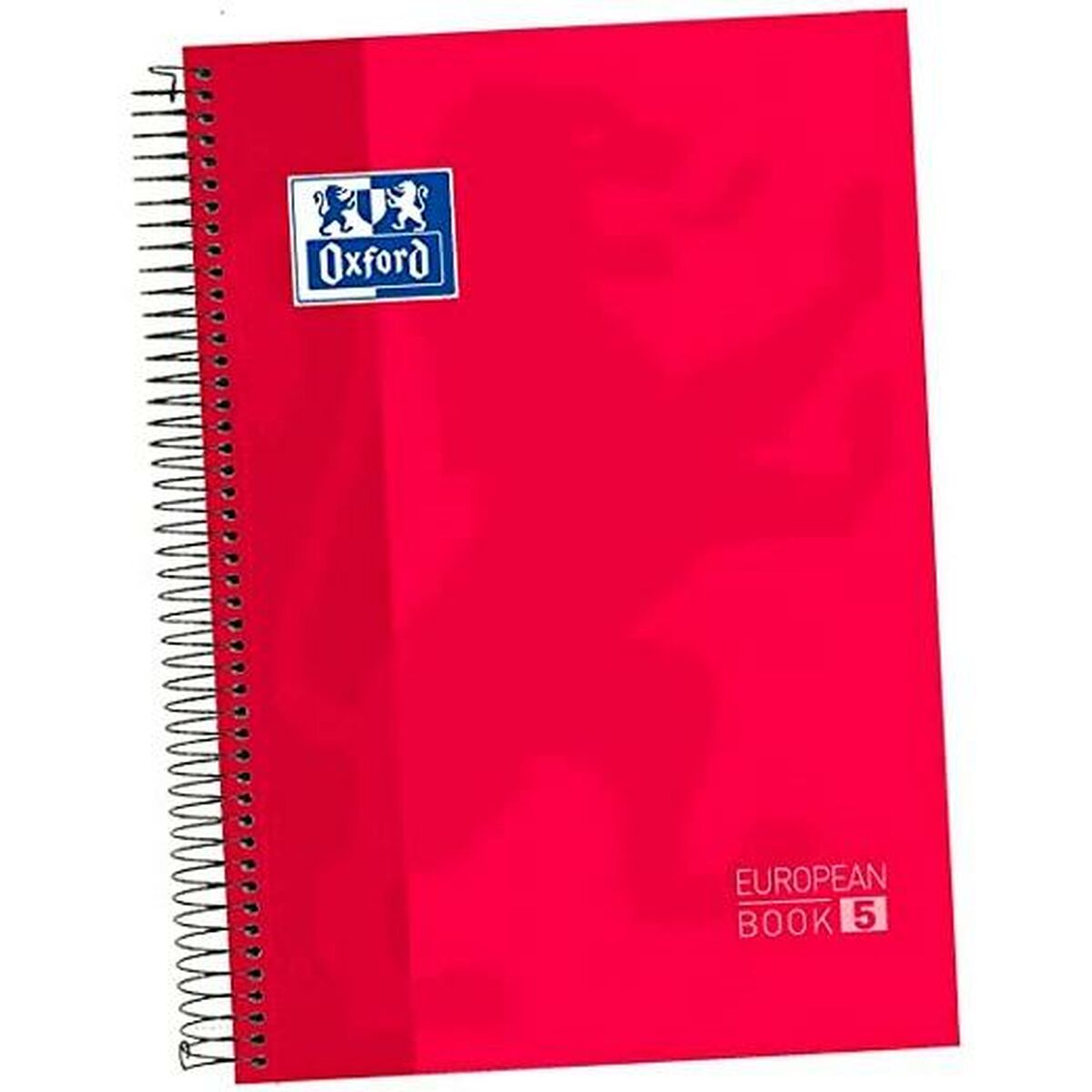 Anteckningsbok Oxford Europeanbook 5 Röd A4+ 120 Blad (5 antal) - 2