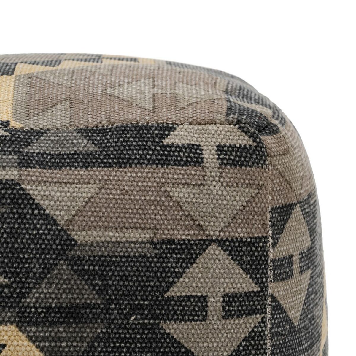 Puff Svart Beige-brun (taupe) 45 x 45 x 45 cm - 4