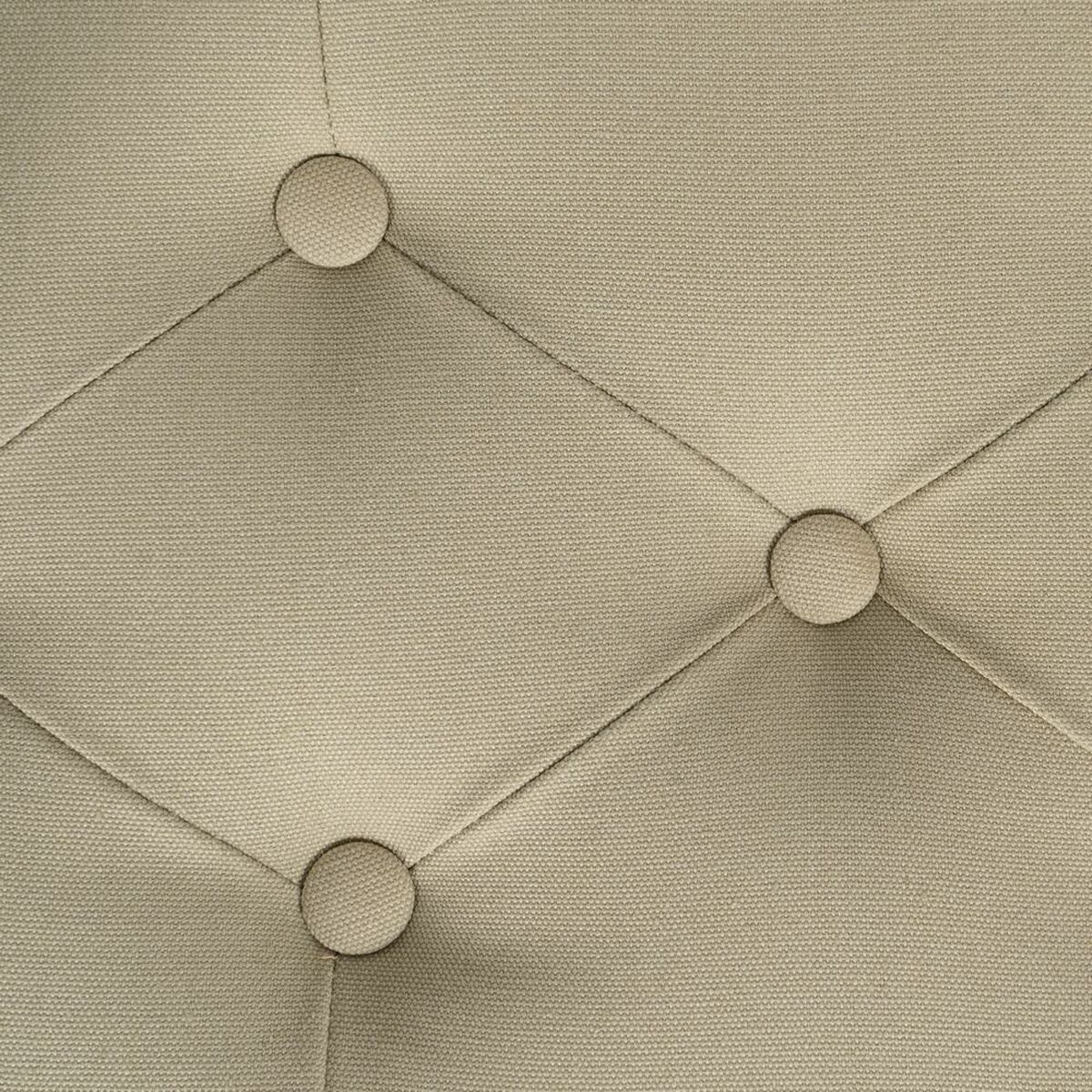 Sittpall Beige Gummiträ 122 x 41 x 46 cm - 4