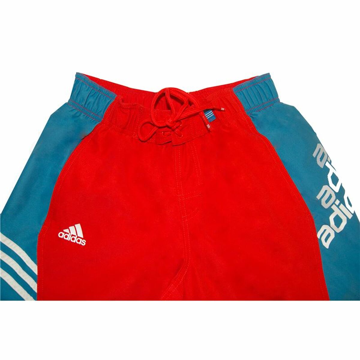 Byxor för vuxna Adidas Sportswear Blå Röd Män - 4