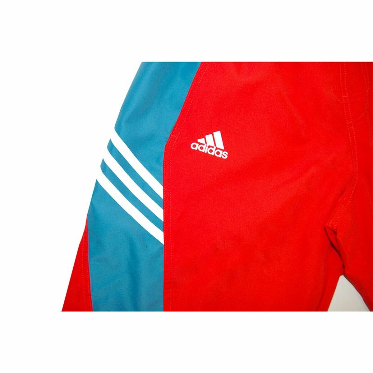 Byxor för vuxna Adidas Sportswear Blå Röd Män - 3