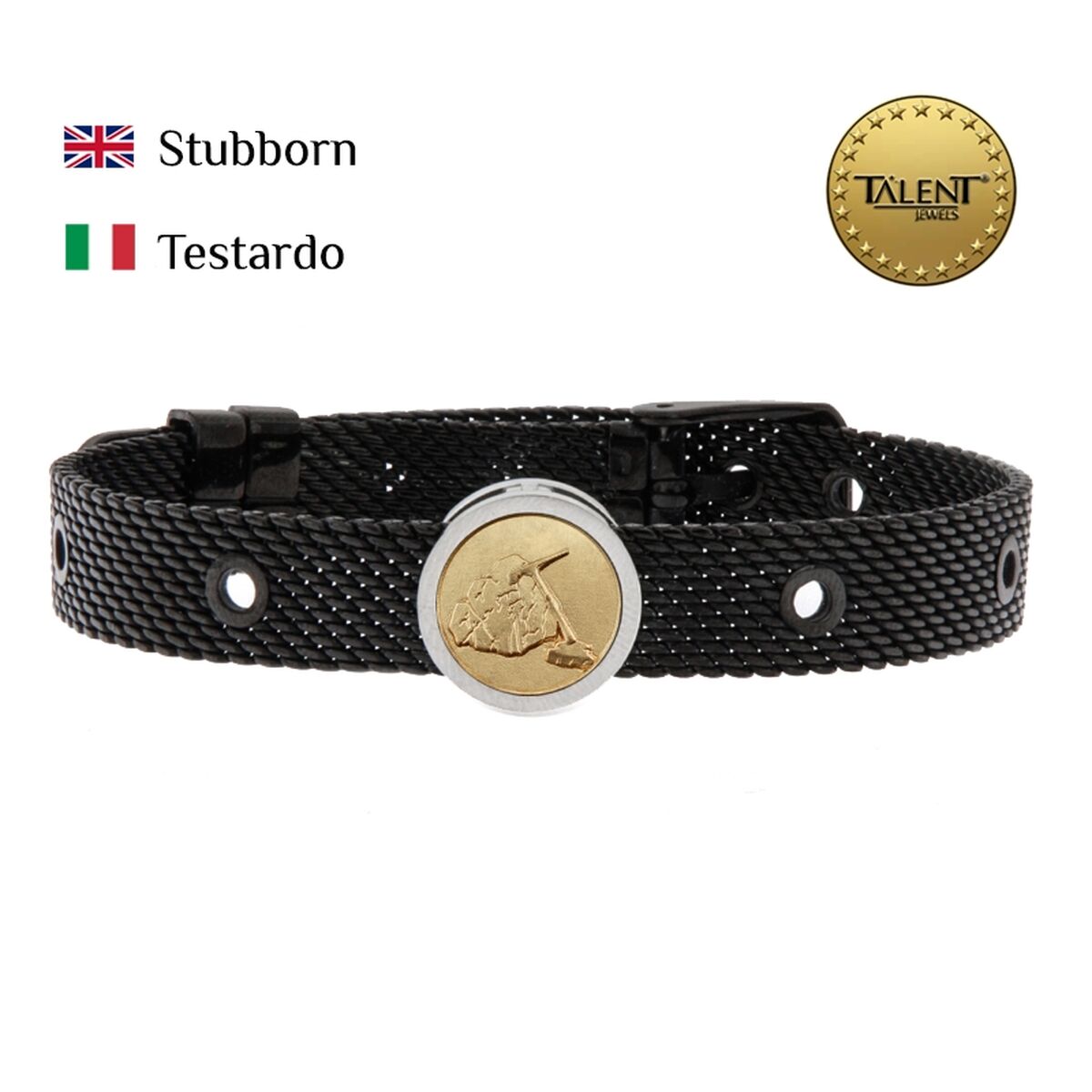 Unisexarmband Stubborn Talent Jewels TJA-5-11-01-2-235 Svart - 2