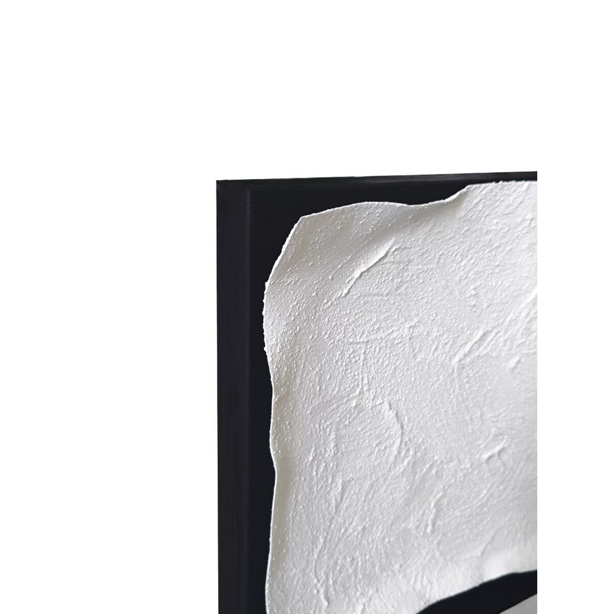Kanvas Home ESPRIT Vit Svart Modern 80 x 4 x 80 cm (2 antal) - 2