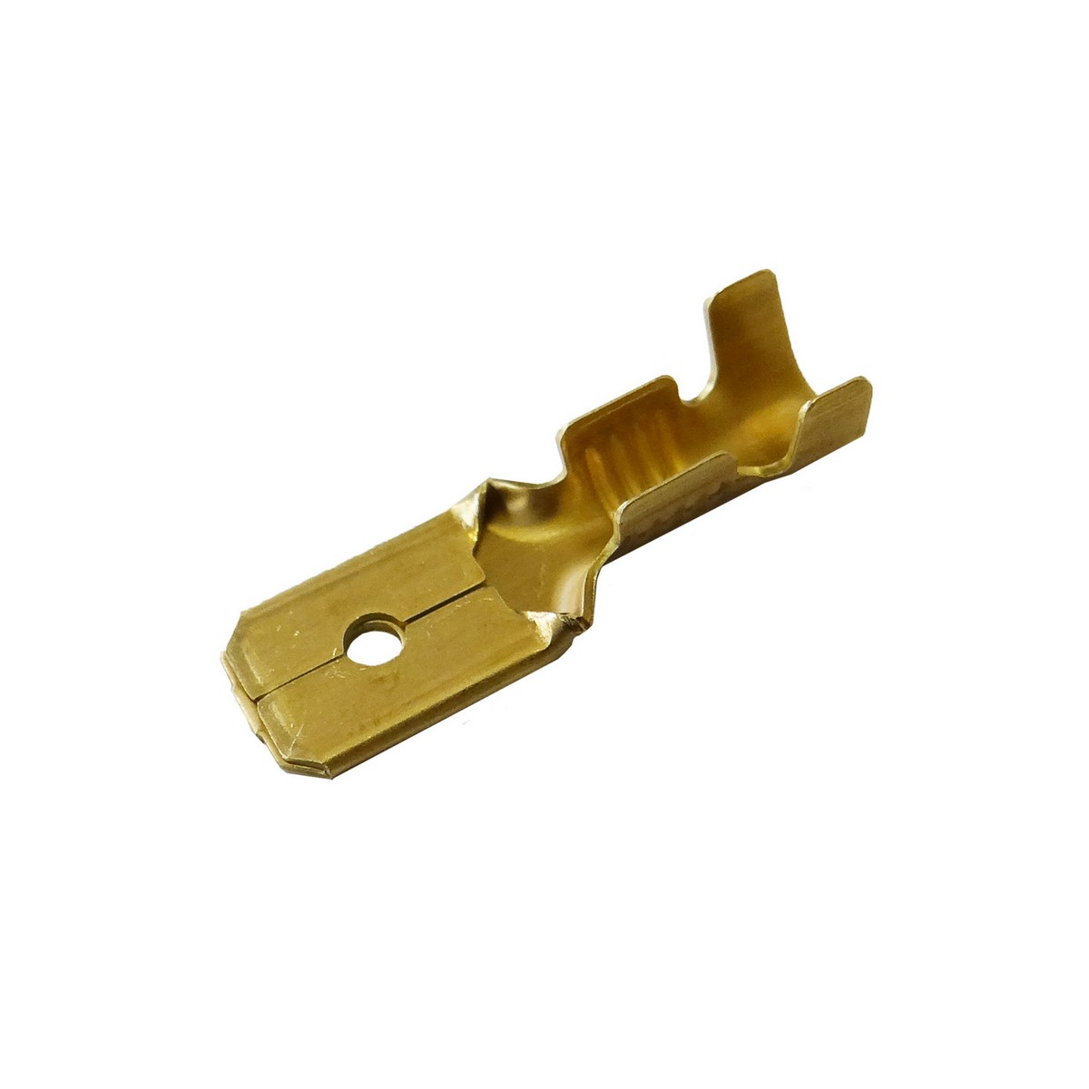 Ögonterminal för kablar Hankontakt 6,3 mm 100 antal - 2