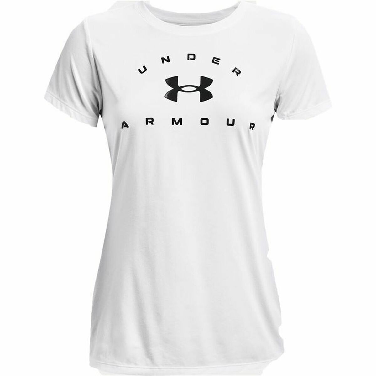 T-shirt med kortärm Dam Under Armour Tech Solid Vit - 3