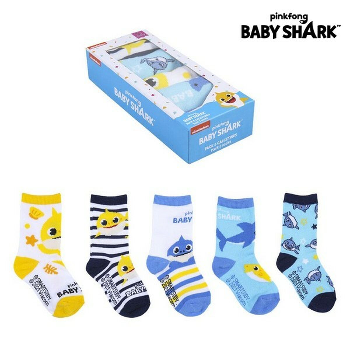 Strumpor Baby Shark - 8