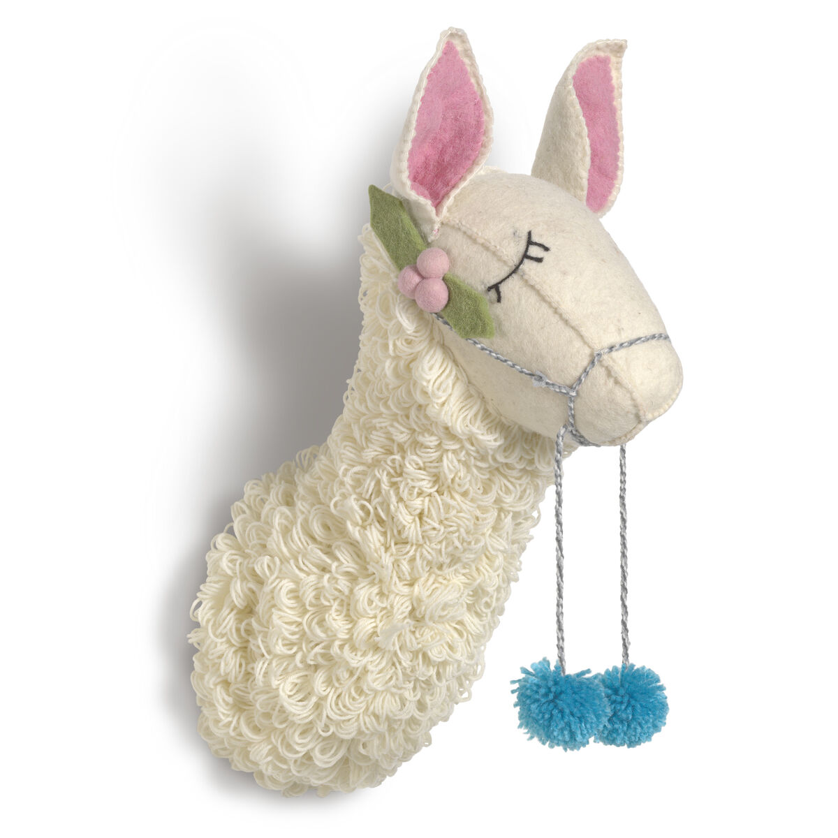 Väggdekoration HappyFriday Basic Kids Multicolour 27 x 24 x 52 cm Vild lama
