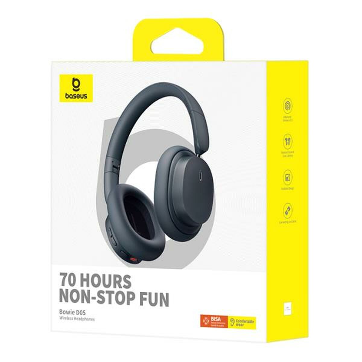 Bluetooth Hörlurar Baseus A00024601113-00 Svart