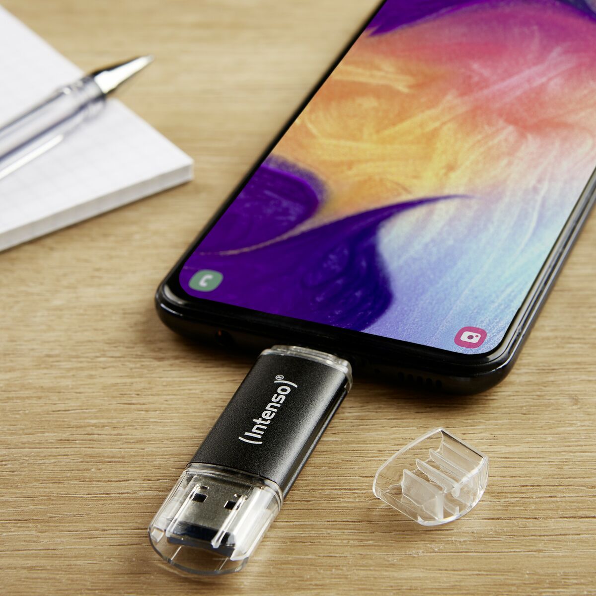 USB-minne INTENSO Antracitgrå 64 GB - 8